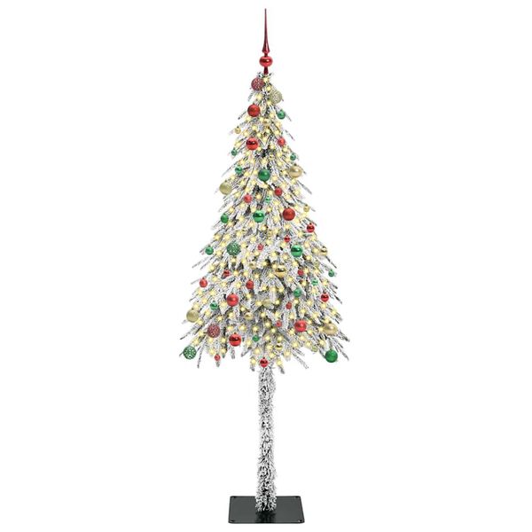 vidaXL &Aacute;rbol de Navidad con 300 LED con soporte 210 cm PE y Acero