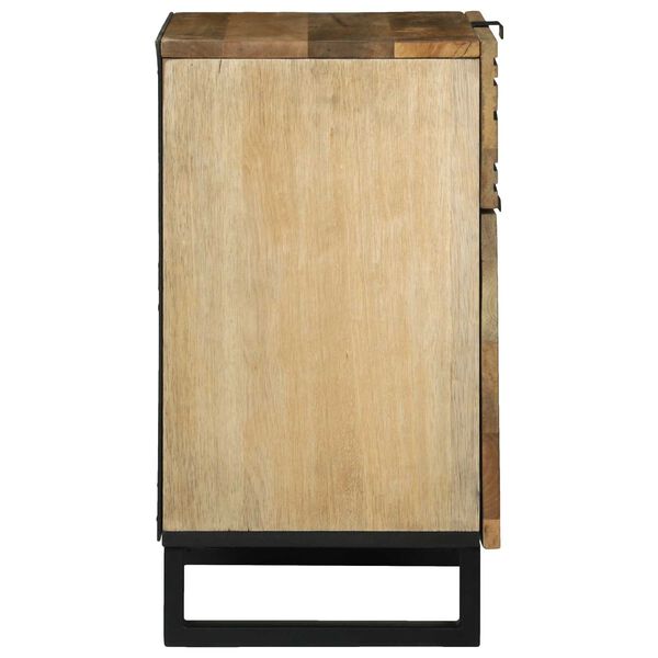 vidaXL Armario de Noche Marr&oacute;n 50 x 33 x 60 cm Madera maciza de Acacia