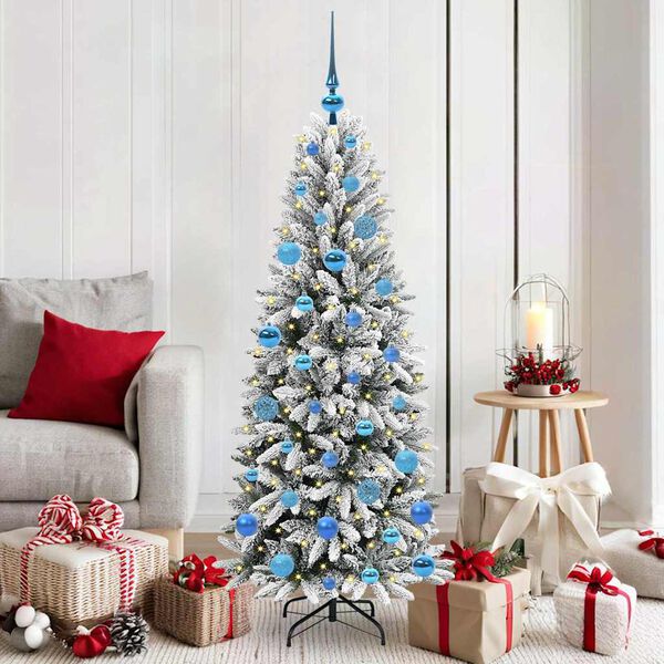 vidaXL Árbol de Navidad artificial con 150 LED 63 x 63 x 150 cm