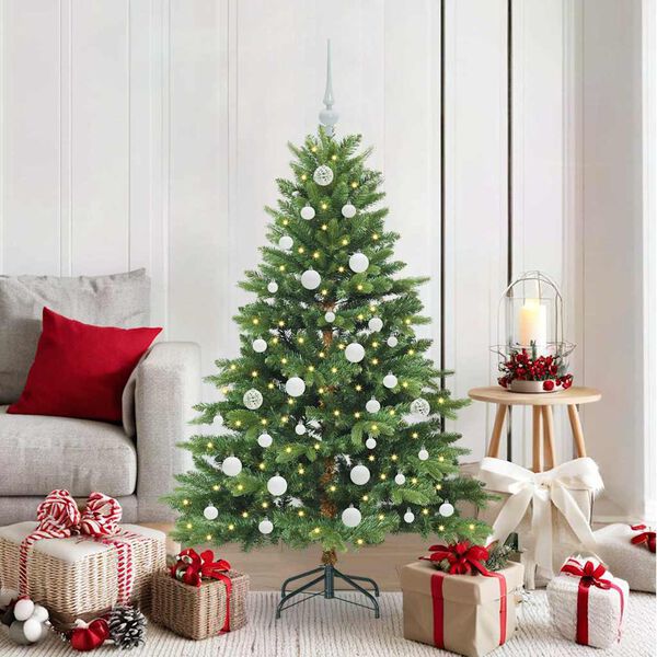 vidaXL &Aacute;rbol de Navidad artificial con 150 LED Verde 150 cm PE y PVC