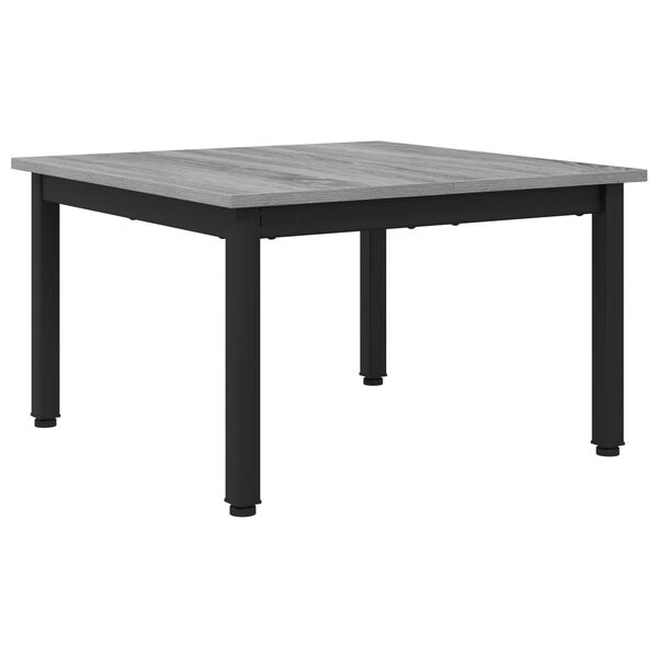 vidaXL Mesa de Caf&eacute; Gris Sonoma 60 x 60 x 36 cm Madera de ingenier&iacute;a