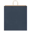 vidaXL Bolsas de papel con asas 50 uds azul 45x17x48 cm
