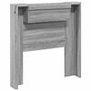 vidaXL Cabecero Gris Sonoma 100 x 16,5 x 103,5 cm Madera de ingenier&iacute;a