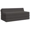 vidaXL Sof&aacute; Cama Plegable Gris oscuro 120 x 60 x 49 cm Tela
