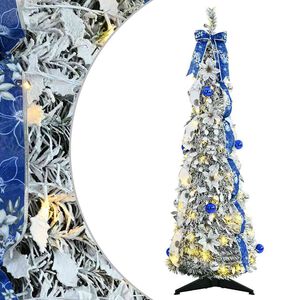 vidaXL &Aacute;rbol de Navidad artificial con 50 LED con soporte 120 cm PVC