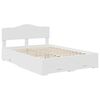 vidaXL Estructura de cama con caj&oacute;n 140 x 190 cm Madera de ingenier&iacute;a