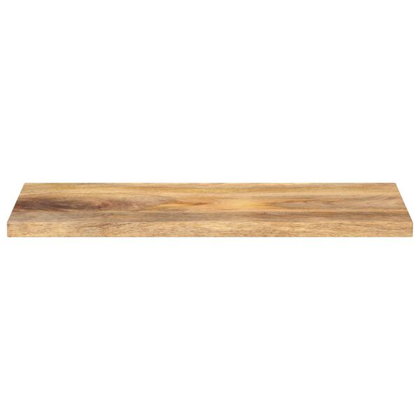 vidaXL Tablero de mesa rectangular madera maciza mango 80x20x3,8 cm