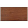 vidaXL Umbral de Ventana Madera Marr&oacute;n 80 x 45 x 4,5 cm PVC