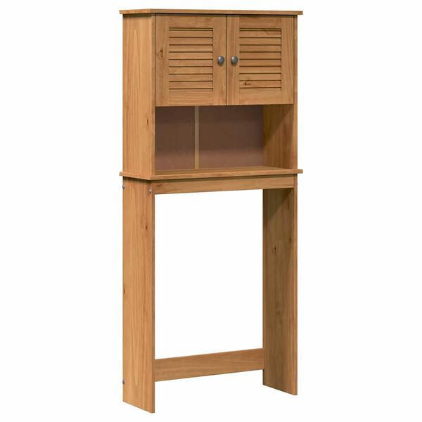 vidaXL Armario para lavadora con estante VIGO Marr&oacute;n y Marr&oacute;n Miel