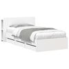 vidaXL Estructura de cama con almacenamiento Blanco 100 x 200 cm