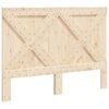 vidaXL Cabecero de madera maciza de pino 140x104 cm