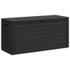vidaXL Caja de almacenamiento de jard&iacute;n gris antracita 116x44x55 cm