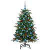 vidaXL &Aacute;rbol de Navidad artificial Verde 150 cm PVC, Metal y Pl&aacute;stico