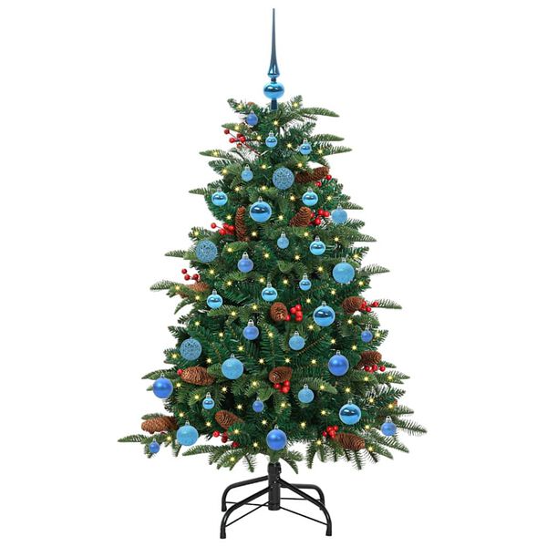 vidaXL &Aacute;rbol de Navidad artificial Verde 150 cm PVC, Metal y Pl&aacute;stico