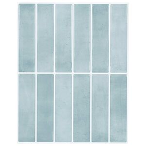 vidaXL Azulejo Rectangular 50 pcs Verde gris&aacute;ceo 29 x 23 x 0,08 cm