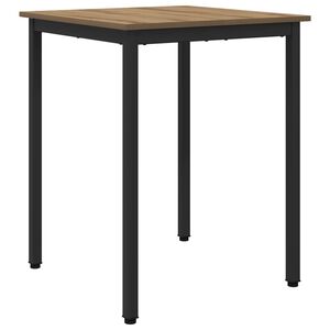 vidaXL Mesas de comedor 60 x 60 x 75 cm Madera de ingenier&iacute;a Cuadrado
