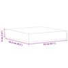 vidaXL Estante flotante pared 2 uds MDF roble y blanco 23x23,5x3,8 cm