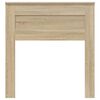 vidaXL Cabecero Roble Sonoma 100 cm Madera contrachapada