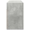 vidaXL Mueble de pared ba&ntilde;o madera ingenier&iacute;a gris hormig&oacute;n 80x25x40cm