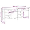 vidaXL Conjunto de banco de trabajo 2 pcs Rojo 200 x 55 x 85 cm Acero
