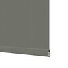 vidaXL Estor Enrollable Opaco gris 110x130 cm Tela Ancho 105,7 cm