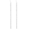 vidaXL Valla metálica con estacas postes acero galvanizado 15x1,5 m