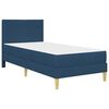 vidaXL Estructura de cama Azul 80 x 200 cm Poli&eacute;ster