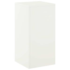 vidaXL Soporte de plantas Blanco 30 x 30 x 60 cm Acero