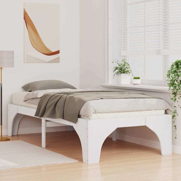 vidaXL Estructura de cama 80 x 200 cm Madera de pino macizo