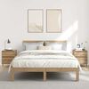 vidaXL Mesitas de noche 2 uds madera roble artisian 40x35x50 cm