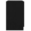 vidaXL Gabinete de Ba&ntilde;o con caj&oacute;n Roble Negro 59 x 37 x 59 cm
