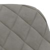 vidaXL Sillas de comedor giratorias 2 uds de terciopelo gris claro