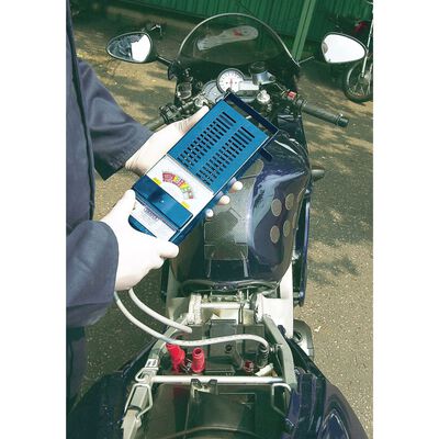Draper Tools Comprobador de carga de batería azul 100 Amp