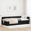 vidaXL Estructura de cama en esquina Negro 90 cm x 190 cm Terciopelo