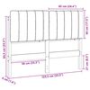 vidaXL Cabecero tapizado Marr&oacute;n y topo 120 cm Madera de pino macizo