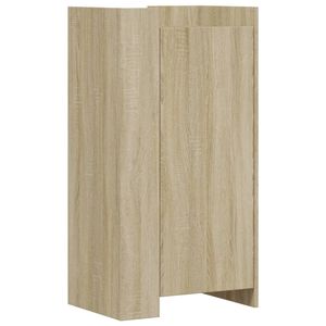 vidaXL Mueble zapatero madera ingenier&iacute;a roble Sonoma 52x37,5x100 cm