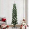 vidaXL &Aacute;rbol de Navidad artificial Verde 240 cm PVC, Acero y Pl&aacute;stico