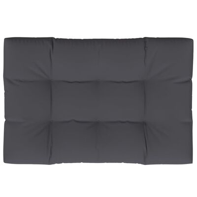 vidaXL Cojín para sofá de palets de tela antracita 120x80x12 cm