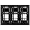vidaXL Felpudo rectangular de goma 45x75 cm