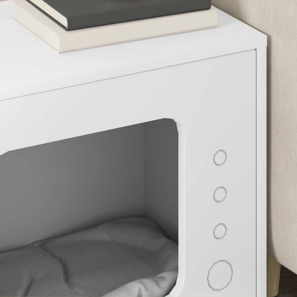 vidaXL Casa para Gatos 51 x 30 x 42 cm Madera de ingenier&iacute;a