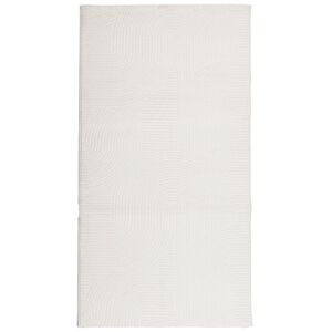 vidaXL Alfombra de pelo corto look escandinavo IZA crema 80x150 cm