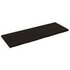 vidaXL Encimera de ba&ntilde;o madera tratada marr&oacute;n oscuro 140x50x(2-4) cm