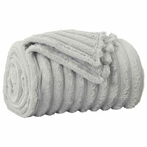 vidaXL Manta Gris 270 x 240 cm 1.77 kg Lana