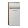 Trendteam Armario de baño Set-One blanco y roble San Remo claro