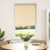 vidaXL Estor Enrollable Opaco Beige 85x130 cm Tela Ancho 80,7 cm
