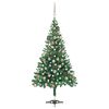vidaXL &Aacute;rbol de Navidad artificial con luces y bolas 230 ramas 120 cm