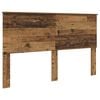 vidaXL Cabecero con cabecera Madera Vieja 160 cm Madera contrachapada