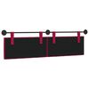 vidaXL Cabecera Colgante Rojo vino 170 x 55 x 7 cm Terciopelo