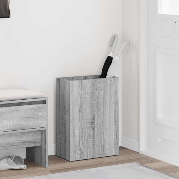 vidaXL Soporte de Sombrilla Gris Sonoma 40 x 20 x 55,5 cm
