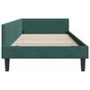 vidaXL Estructura de cama en esquina Verde oscuro 90 cm x 200 cm